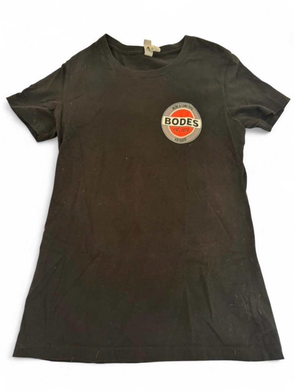 Vintage Bodes General Store Black Short Sleeve Tee with Logo